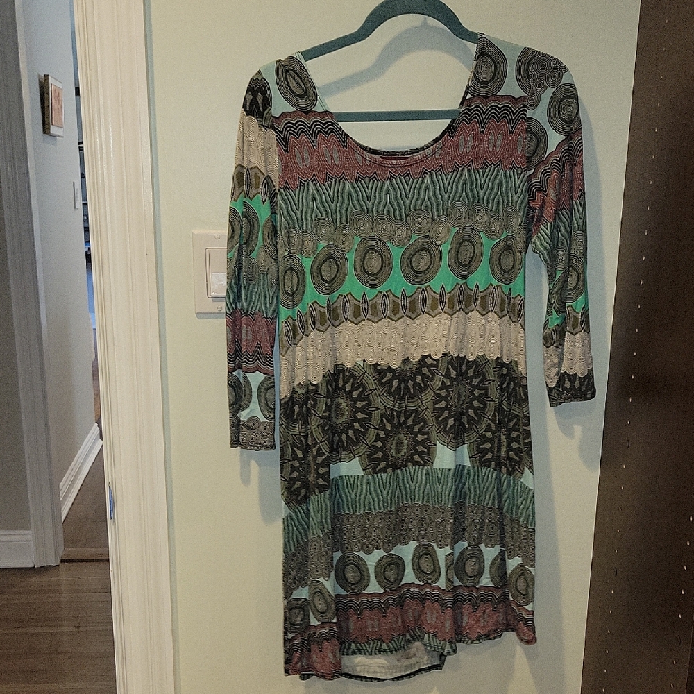 Multicolor Patterned Women's Tunic - image 1